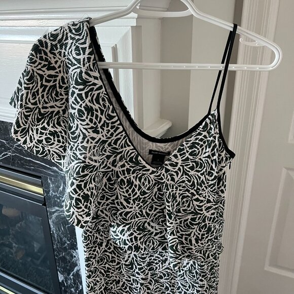 Club Monaco Black and White Asymmetrical Dress - Picture 3 of 7